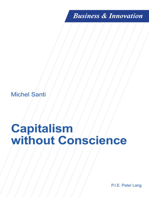 Title details for Capitalism without Conscience by Blandine Laperche - Available